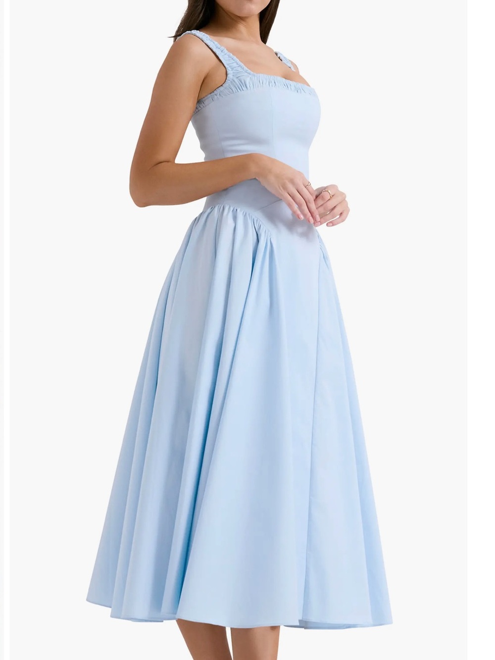 LUSH Light Blue Sleeveless Sundress, new